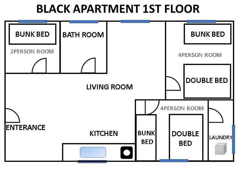 Nanu Guesthouse Black Apartments Σεούλ Εξωτερικό φωτογραφία